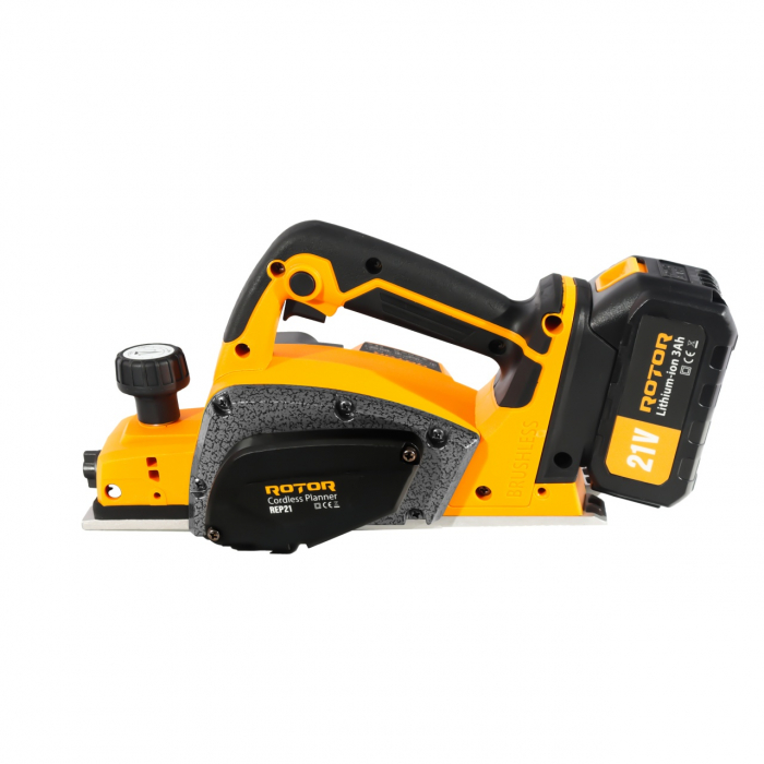 Rindea pe acumulator ROTOR REP21, 21V/3Ah, 500 W, 16000 rot/min ,Brushless [3]