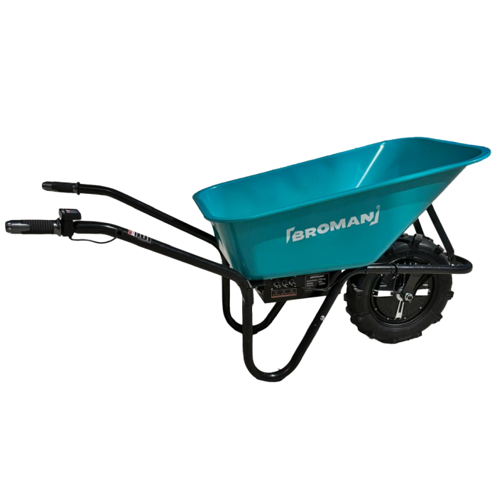 Roaba electrica Broman UNO 24V, 500 W, 6 Ah, 150 kg [3]