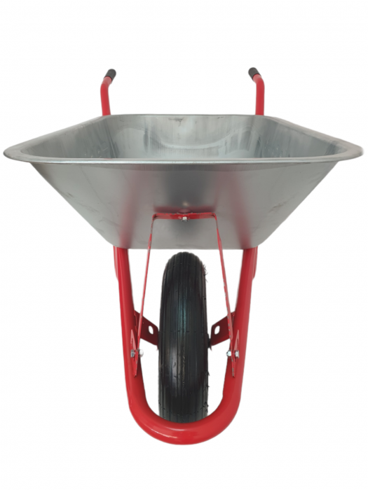 Roaba cu cadru metalic Elef Tip 1, 100 L, roata 3.50-8, cuva galvanizata [5]