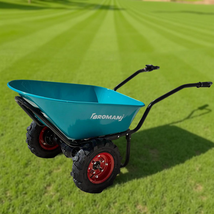 Roaba electrica Broman DUO 24V, 500 W, 12 Ah, 260 kg [1]