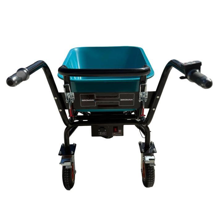 Roaba electrica Broman TRE, 2 in 1, cuva basculabila, 500 W, 6 Ah, 150 kg [7]