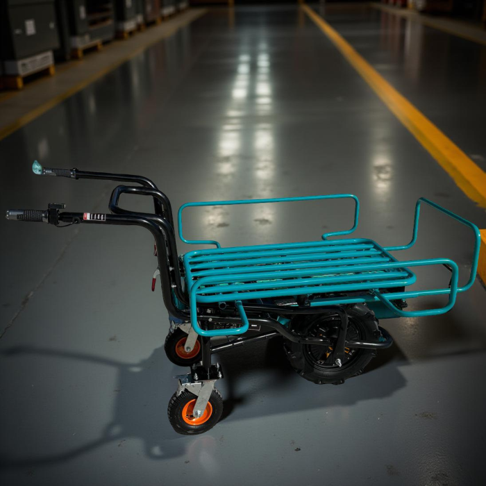 Roaba electrica Broman TRE, 2 in 1, cuva basculabila, 500 W, 6 Ah, 150 kg [3]