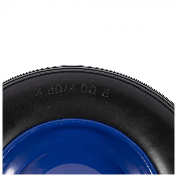 Roata roaba pentu ax subtire 400-8 SPUMA(albastra) [3]