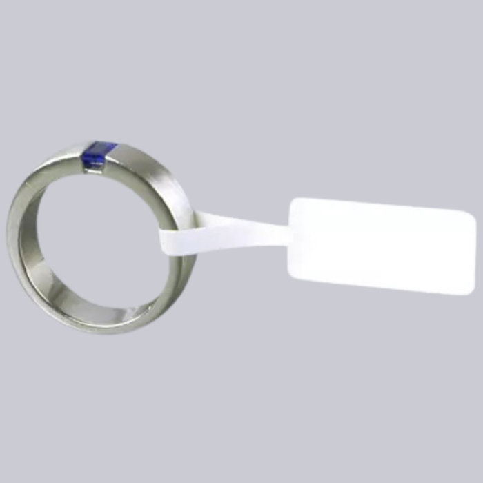 Rola Etichete Bijuterii, Flippy, 1000 et./rola, din Plastic, 90 x 30 mm, Alb [5]