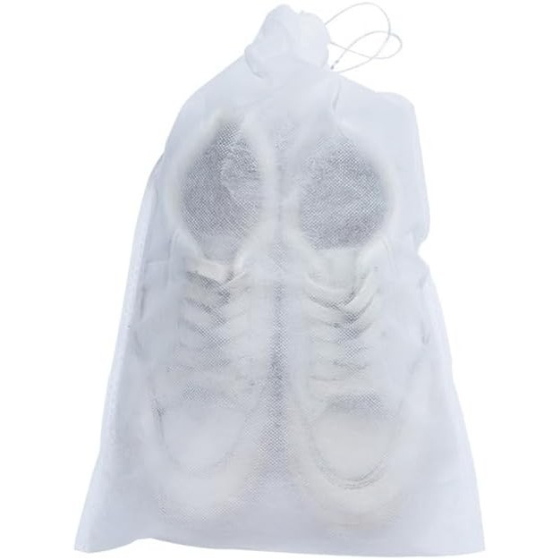 Set 50 de Saci de Depozitare Incaltaminte, Flippy, de Protectie, pentru Voiaj, Netesut, Rezistenti la Praf, Protectie Solara, Anti-Ingalbenire, 38x24 cm, Marime Mica, Transparent [1]