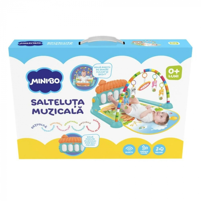Salteluta muzicala Minibo, Noriel Bebe, cu sunete si zornaitori [7]