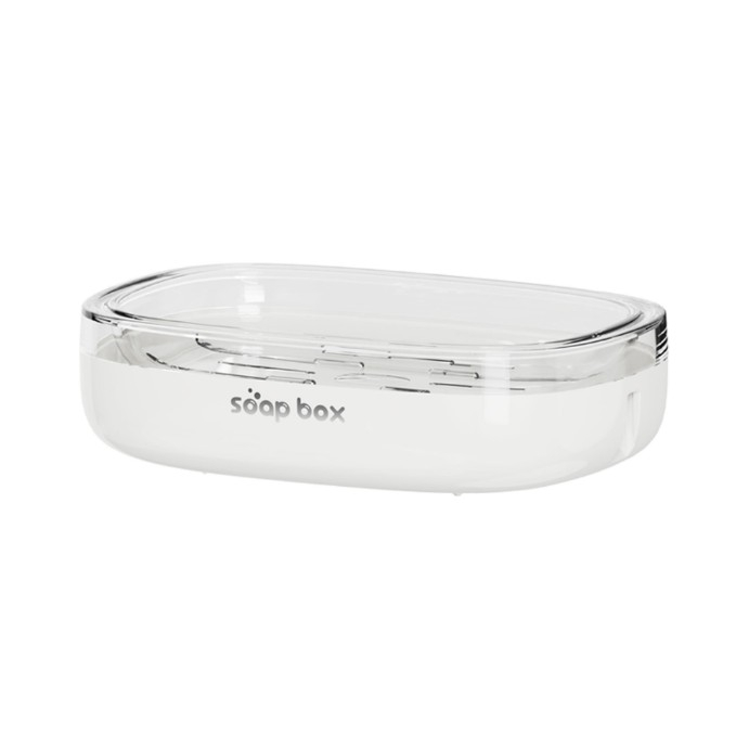 Savoniera, Flippy, Pentru Blat, PET, Scurgere Optima, Alb [1]