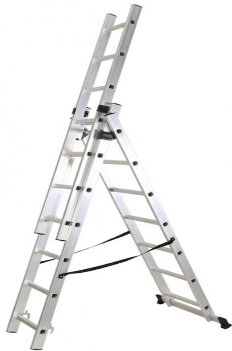 Scara multifunctionala 3x7 din aluminiu ROTOR KME307 [1]