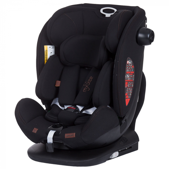 Scaun auto Chipolino My Size 0-36 kg I-Size 40-150 cm raven cu sistem Isofix [1]