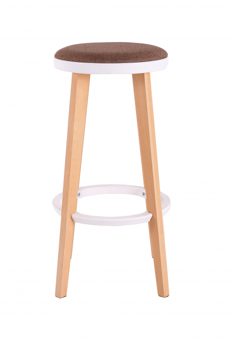 Scaun bar Axel, maro, 32x32x76 cm [2]