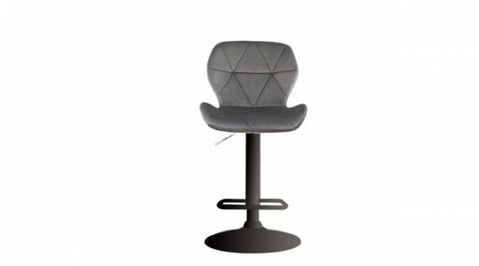 Scaun bar Bold, Gri, 48x37x90 cm [6]