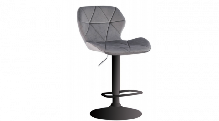 Scaun bar Bold, Gri, 48x37x90 cm [2]