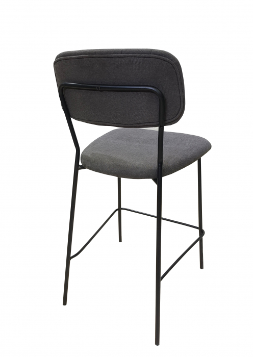 Scaun bar Nero, Gri, 47x51x89 cm [4]
