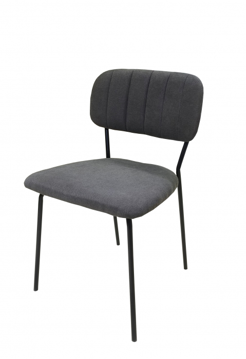 Scaun bucatarie/dining Nina, Gri, 47x51x78 cm [1]