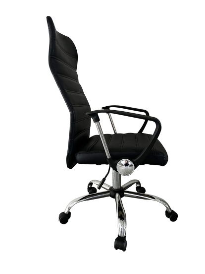 Scaun de birou directorial Kiros, Negru, 60x60x107-117 cm [2]