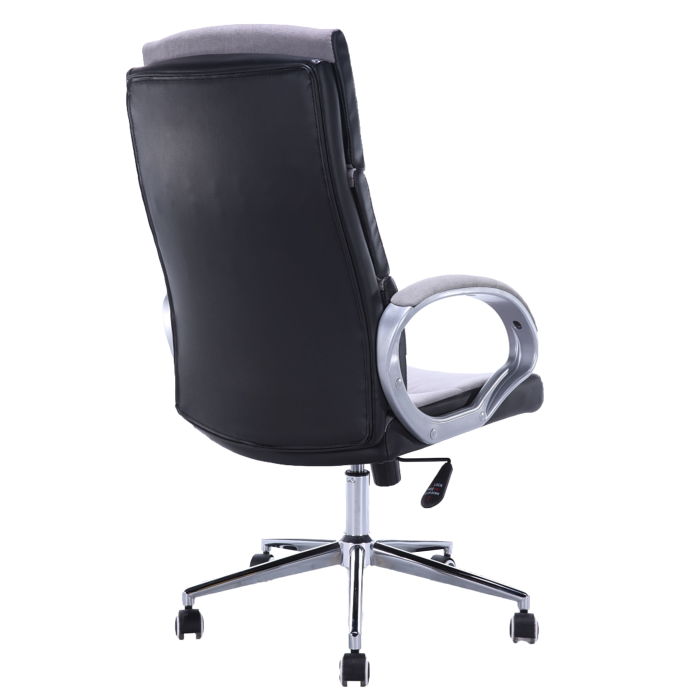 Scaun de birou directorial US109, gri, 62x71x112-122 cm [4]