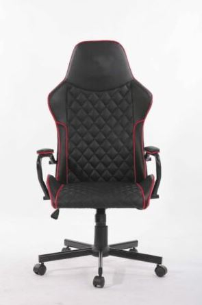 Scaun de birou directorial US132, Negru, 65x58x113/125 cm [2]