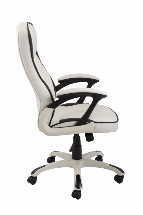 Scaun de birou directorial US25 Reno, negru, 63x69x110-122 cm [3]