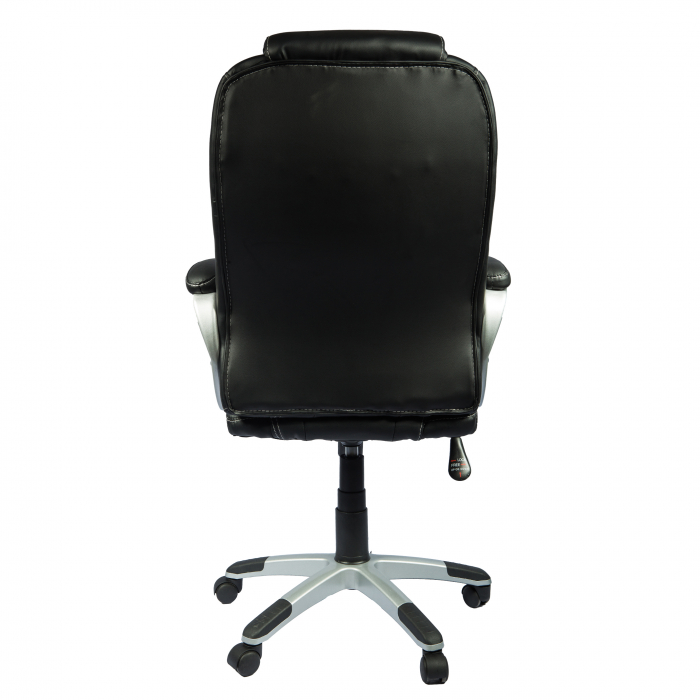 Scaun de birou directorial US27 Ascot, negru, 66x73x108-118 cm [4]