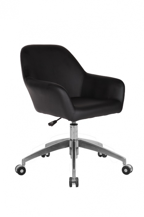 Scaun de birou directorial US63, negru, 55x57x79-91 cm [1]