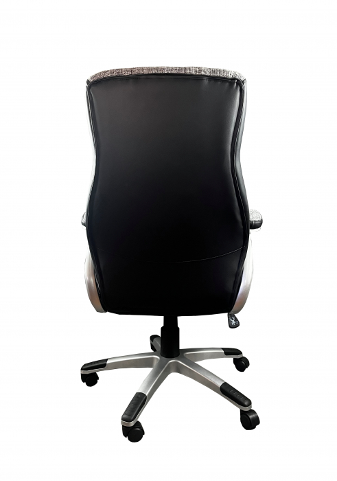 Scaun de birou directorial US64, gri, 63x70x113-121 cm [6]