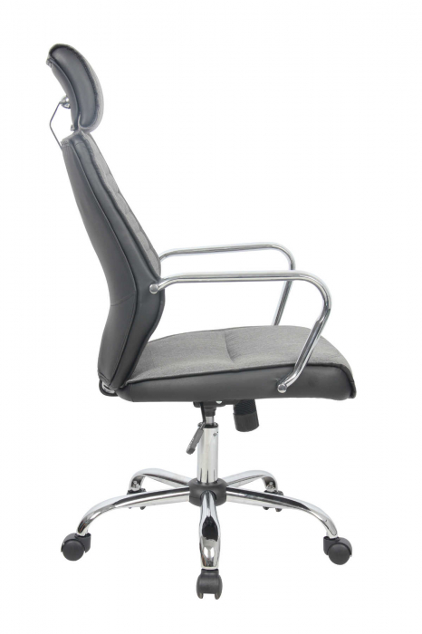Scaun de birou directorial US65, gri, 57x68x114-124 cm [3]