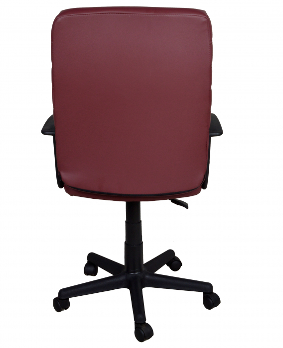 Scaun de birou directorial US72 Rilke, bordo, 58x60.5x97.5-109 cm [3]