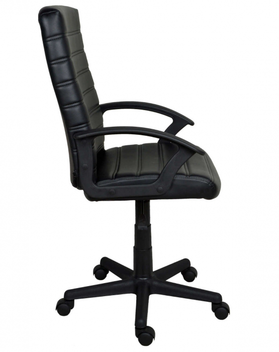 Scaun de birou directorial US72 Rilke, negru, 58x60.5x97.5-109 cm [3]