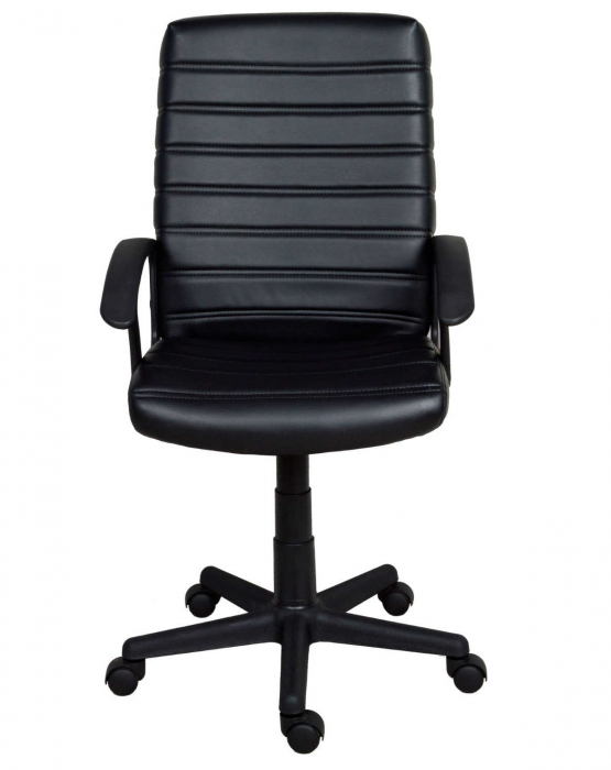 Scaun de birou directorial US72 Rilke, negru, 58x60.5x97.5-109 cm [2]