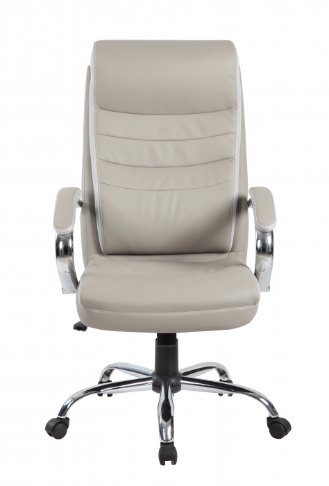 Scaun de birou directorial US91 Volance, gri, 65x71x105-115 cm [2]