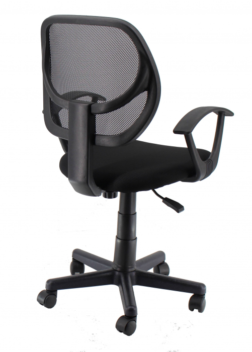 Scaun de birou US112, negru, 41.5x45.5x40-52 cm [4]