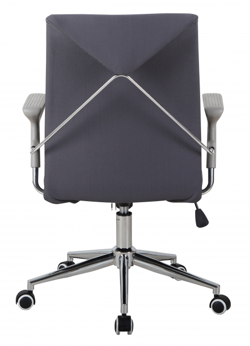 Scaun de birou US122 Amy, gri, 62x60x89.5-97.5 cm [3]