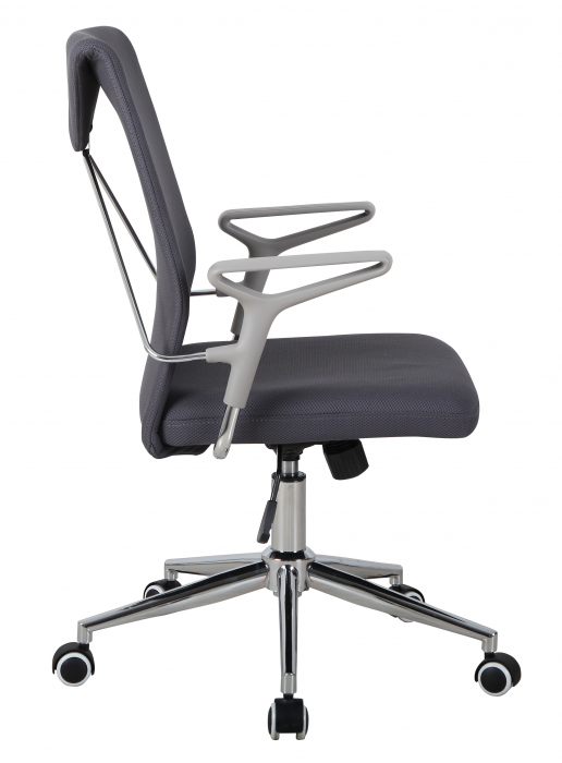 Scaun de birou US122 Amy, gri, 62x60x89.5-97.5 cm [2]