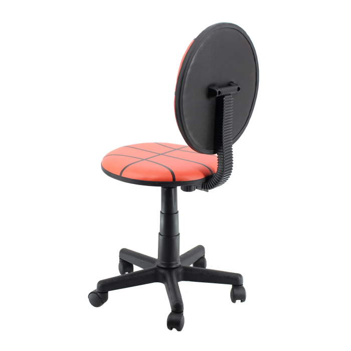Scaun de birou US88 Basketball, portocaliu, 39x39x85-97 [4]