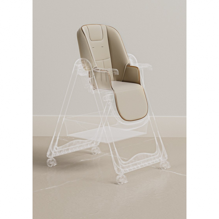 Lichidare Scaun de Masa pentru Bebelusi si Copii, Flippy, 2 Tavite si Husa Detasabile, Multifuncțional, Stabil, Centura de Siguranta, Inaltime Ajustabila, Spatar Reglabil Moale, Cos de Depozitare, 100 [3]