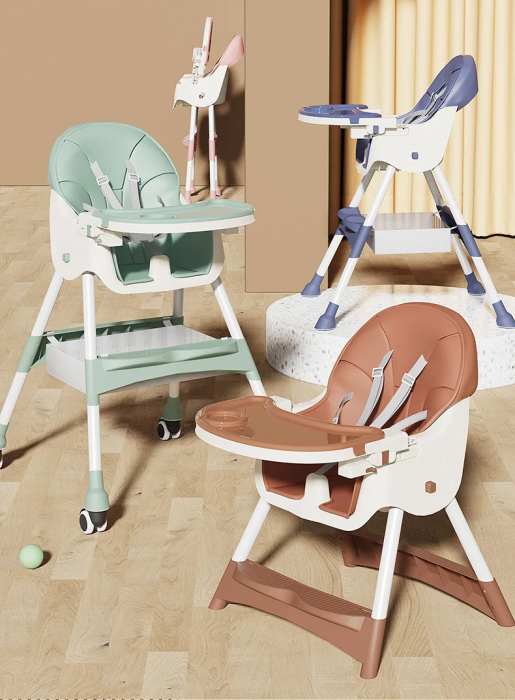 Scaun de masa pliabil 4 in1, 6 luni +, Maroniu [3]