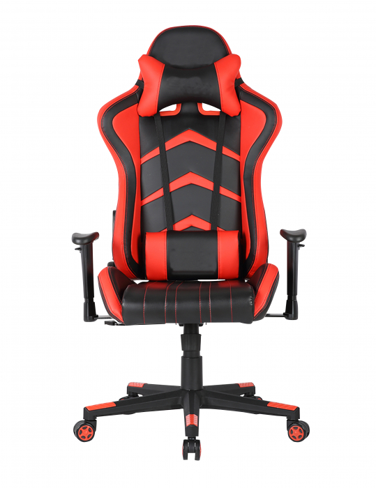 Scaun gaming US90 Indianapolis, negru si rosu, 69.5x64x124-133.5 cm [2]