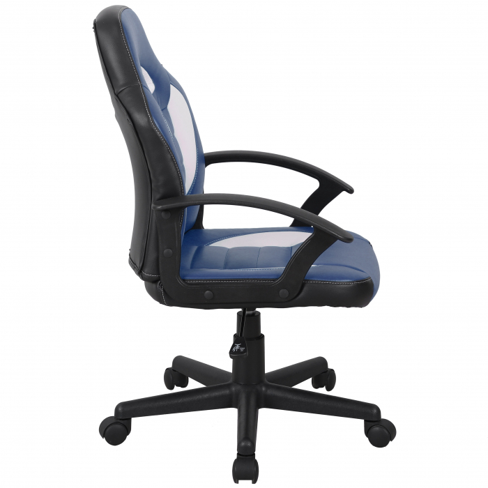 Scaun gaming US92 Euro, albastru, 55x55x88-100 cm [3]
