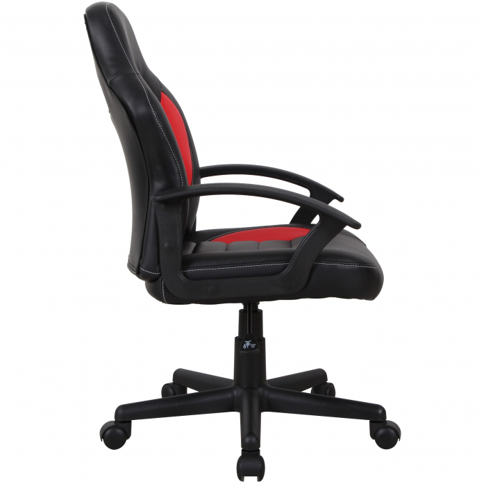Scaun gaming US92 Euro, negru si alb, 55x55x88-100 cm [3]