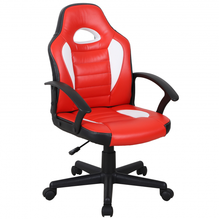 Scaun gaming US92 Euro, rosu, 55x55x88-100 cm [1]