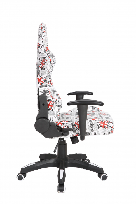 Scaun gaming US93 London, multicolor, 64x54.5x113-122.5 cm [3]