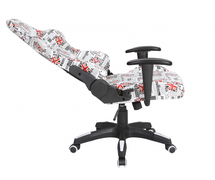 Scaun gaming US93 London, multicolor, 64x54.5x113-122.5 cm [5]