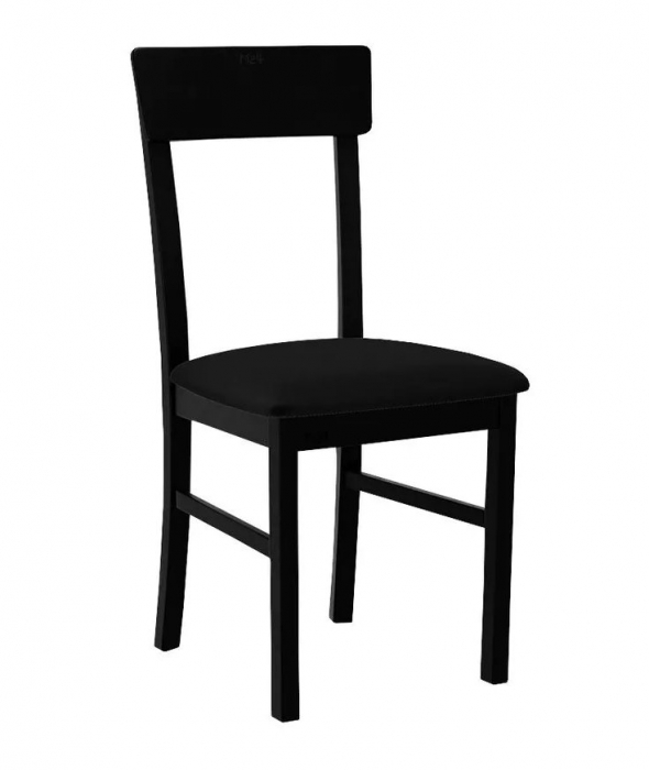 Scaun living/bucatarie Leonix 1, negru, 40x43x90 cm, UnicSpot [1]