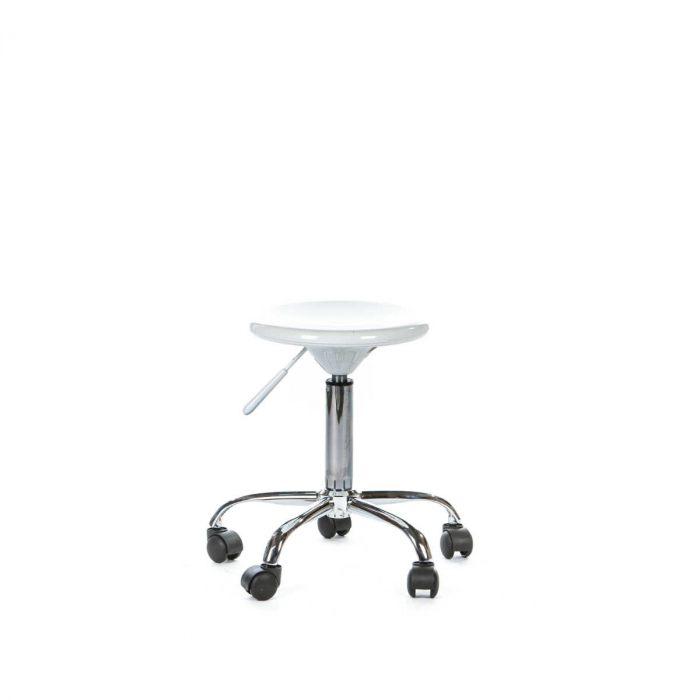 Scaun operator Benin, alb, 32x32x46-61 cm [2]