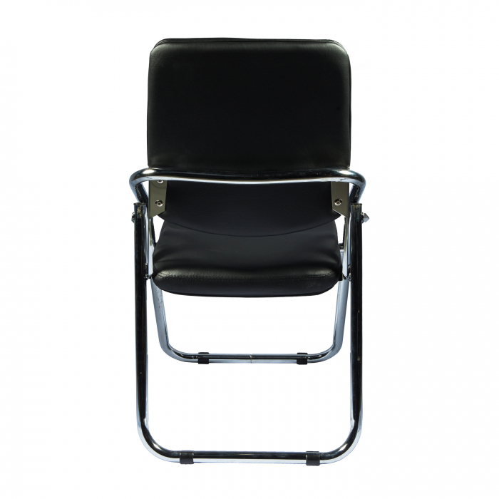 Scaun pliant Almeria, negru, 42x42x85 cm [4]