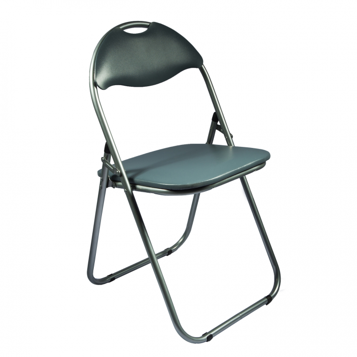 Scaun pliant Cordoba, gri, 38.5x43x79 cm [1]
