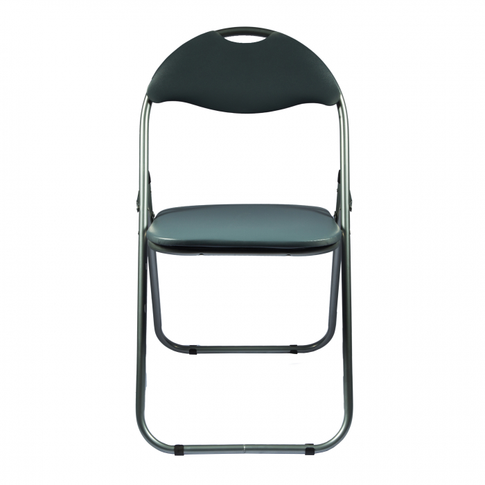 Scaun pliant Cordoba, gri, 38.5x43x79 cm [2]