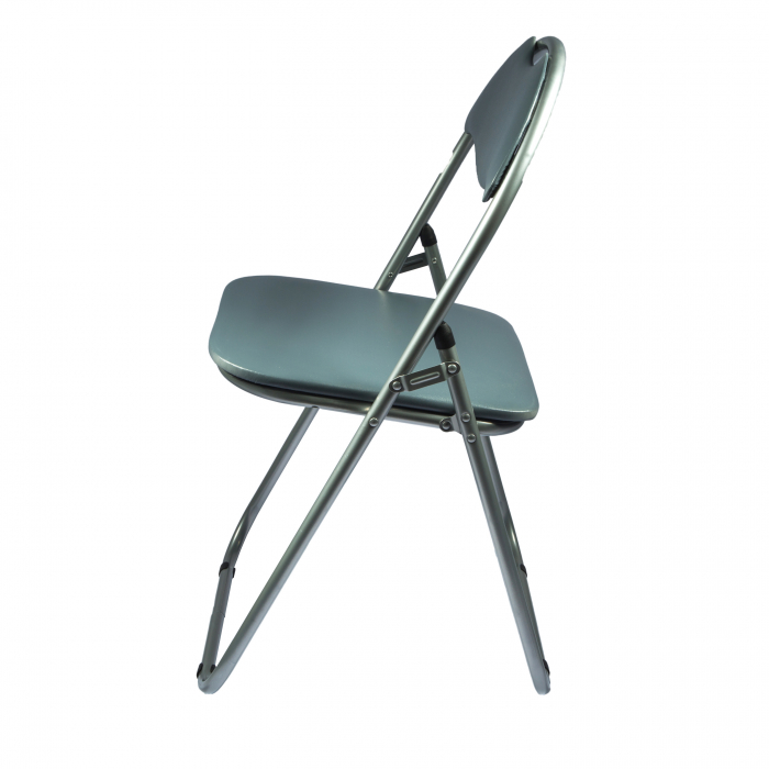 Scaun pliant Cordoba, gri, 38.5x43x79 cm [3]