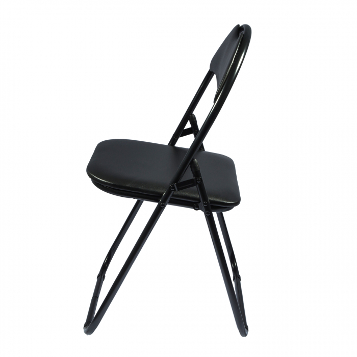 Scaun pliant Cordoba, negru, 38.5x43x79 cm [3]