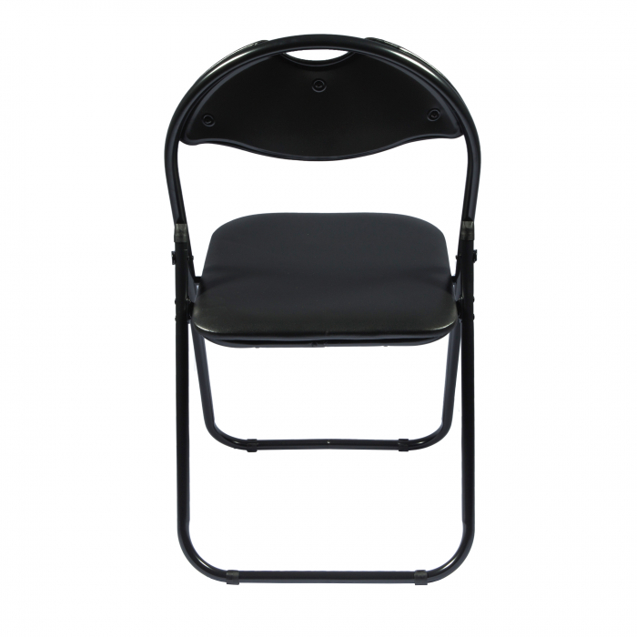 Scaun pliant Cordoba, negru, 38.5x43x79 cm [4]